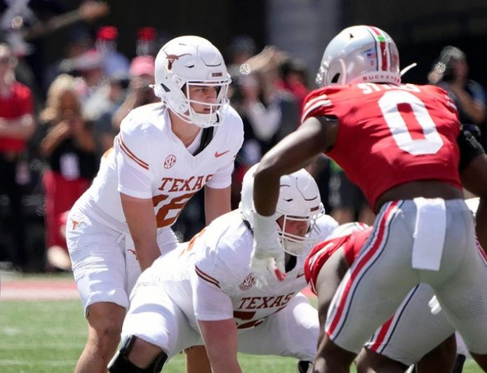 Arch Manning struggles as top-ranked Texas falls to reigning champion No. 3 Ohio State