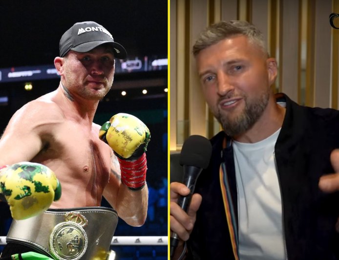 Carl Froch responds to Darren Till call out after heated altercation at Misfits Boxing 22