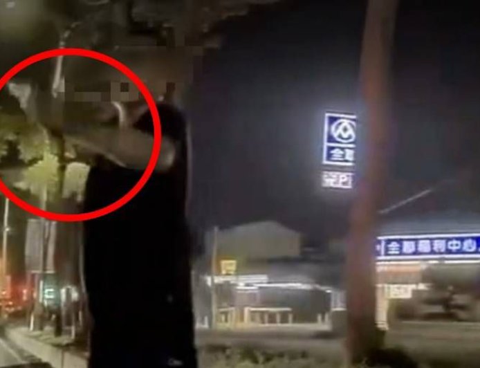 惡煞2度舉槍敲窗吼「下車」　彰化一家三口逃派出所求救