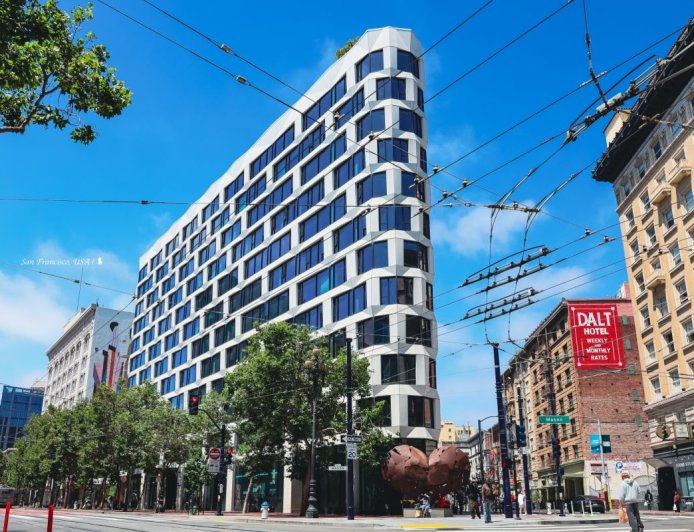 Hilton旗下設計旅館一周入住開箱！步行就能逛遍舊金山市中心