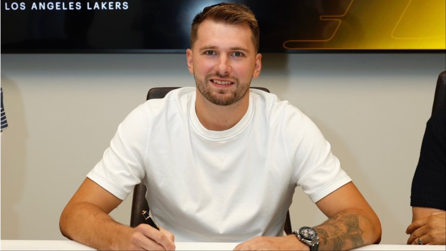 Luka Doncic makes seven-figure pledge after signing Lakers extension that could pave way for NBA’s first $500million contract
