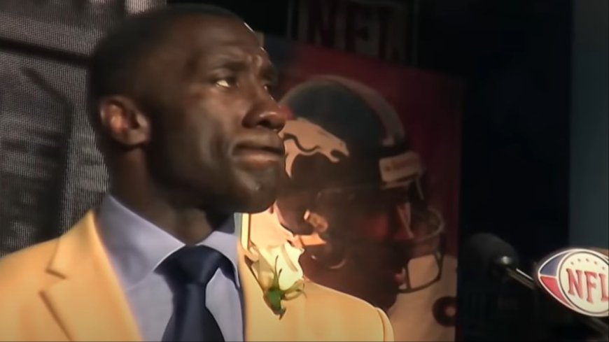Shannon Sharpe wept during Hall of Fame speech and said he’d give up $22m NFL earnings so brother could join him