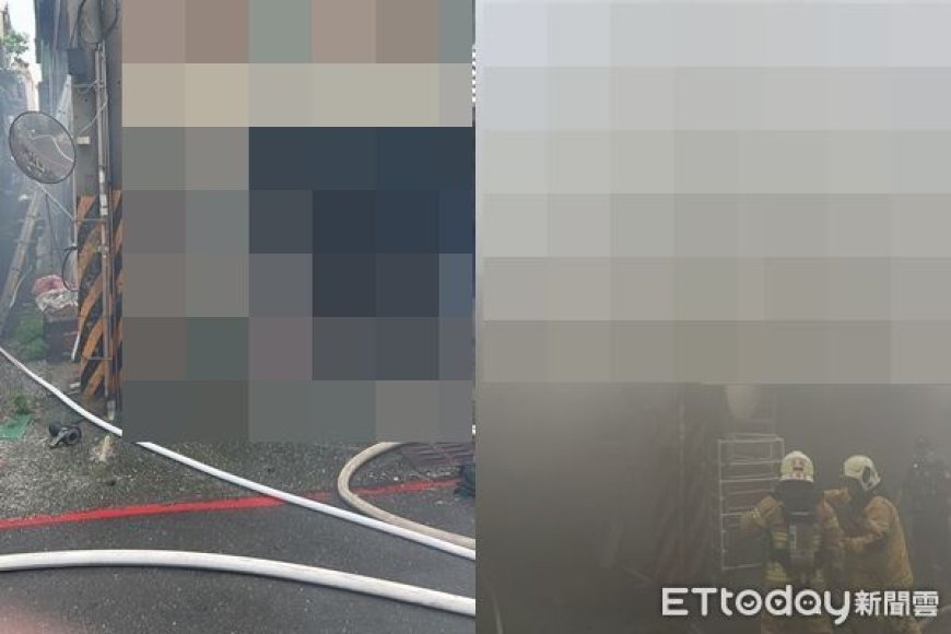 高雄民宅火警「冒濃煙」！母帶年幼子女逃出　疑孩童玩打火機釀災