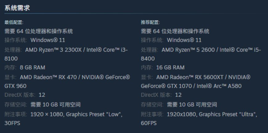 八方旅人新作：《歧路旅人 0》游戏 PC 版配置公布，12 月 4 日发售