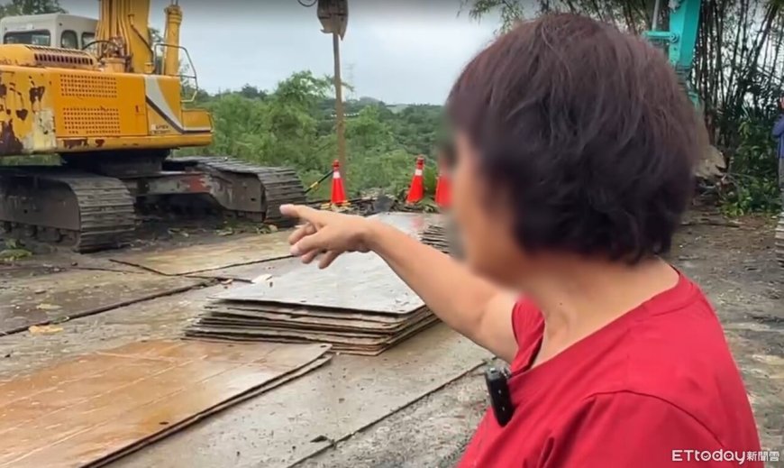 台南柳營民宅地基流失再度崩塌　災民哽咽拭淚：不知何去何從