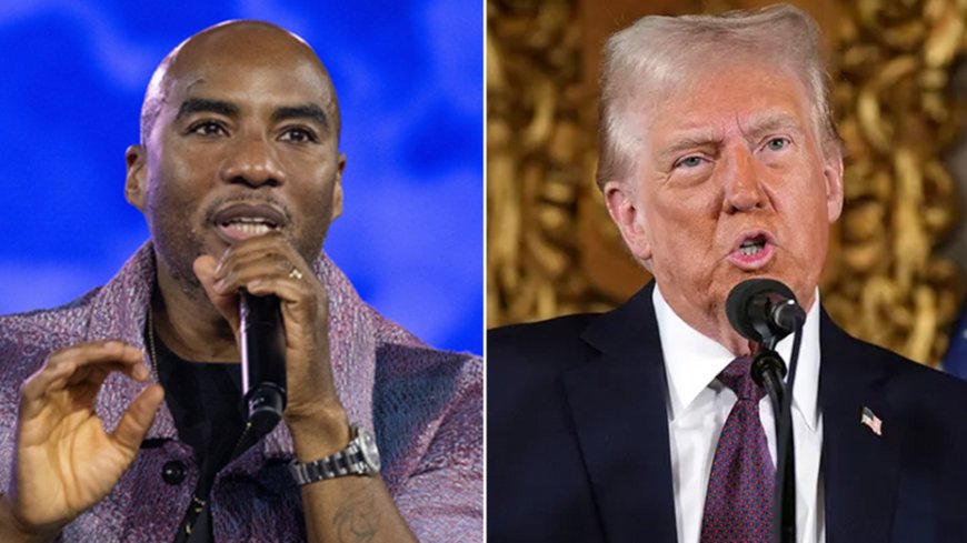 Charlamagne fires back after Trump's social media attack calls him a 'racist sleazebag'