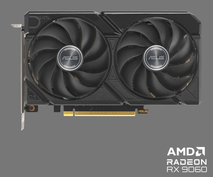 华硕 Dual Radeon RX 9060 显卡上线,确认 2990MHz 默认 GPU 加速频率