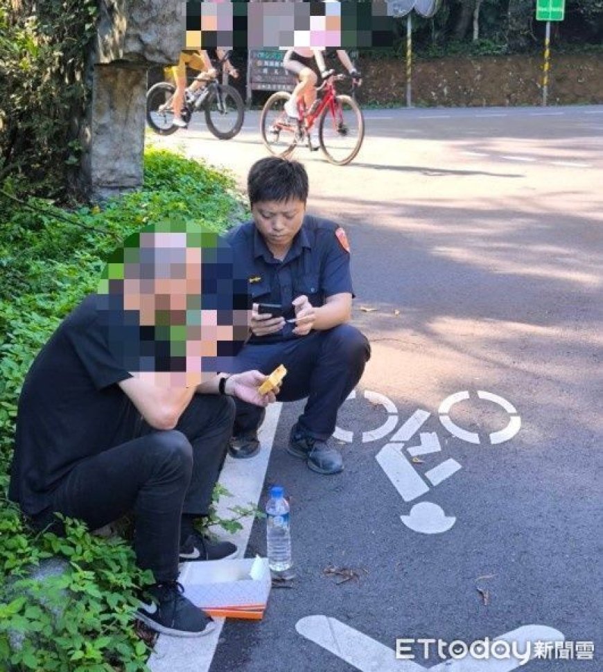 孝順男急趕回家顧失智母！山路低血糖摔車被壓　士林警及時救援