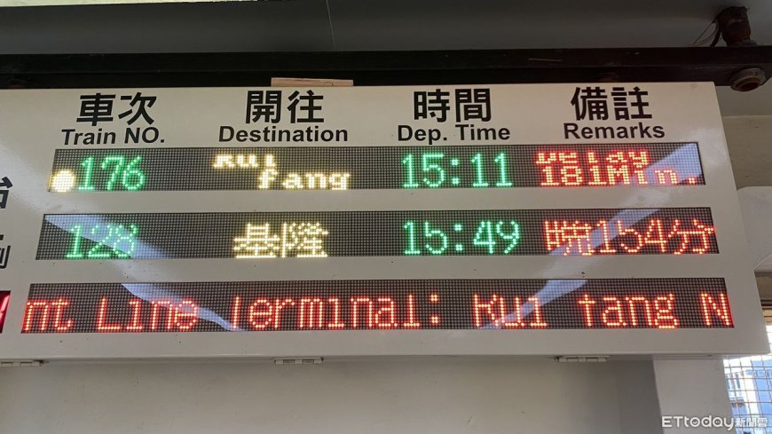 傻眼！台鐵誤點3小時　旅客苦等抱怨不斷