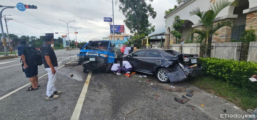 恐怖女開車暴衝1死2傷！夫婦看病遭撞飛　妻子傷重身亡