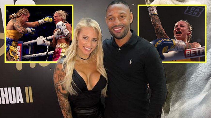 Ebanie Bridges gives honest account of brutal sparring with boyfriend Kell Brook: ‘It hurts’