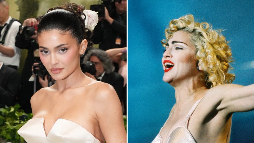 Kylie Jenner Proudly Recreates Madonna’s Cone Bra: ‘I Look Major’
