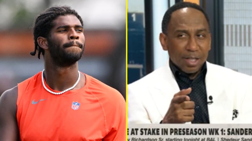 Stephen A. Smith’s damning four-word verdict on Shedeur Sanders speaks volumes on Cleveland Browns failure