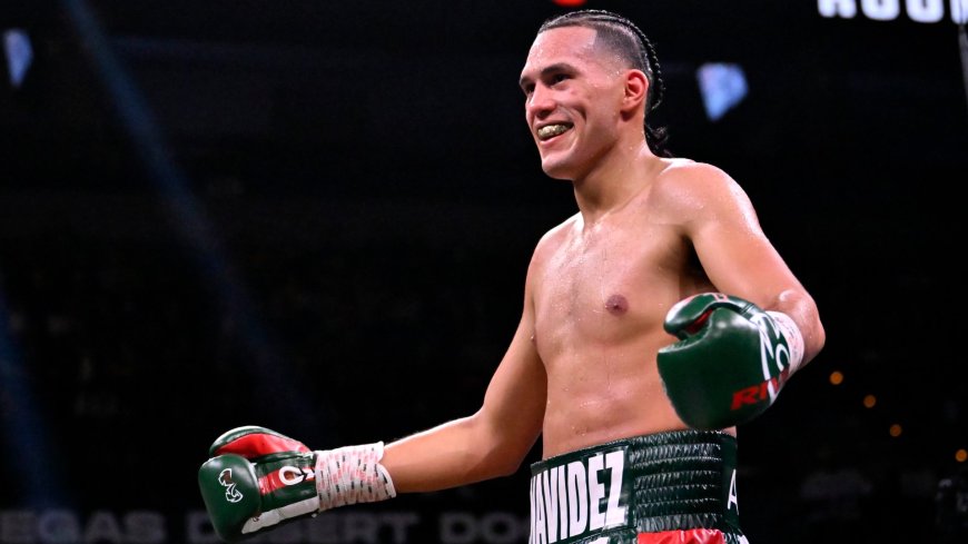 David Benavidez replaces former world champion as new pound-for-pound rankings released