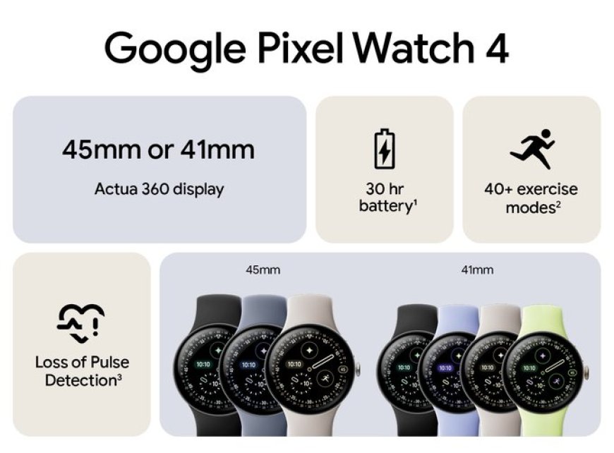 谷歌 Pixel Watch 4 智能手表抢先看:屏幕峰值亮度 3000 尼特,主打 AI 语音交互