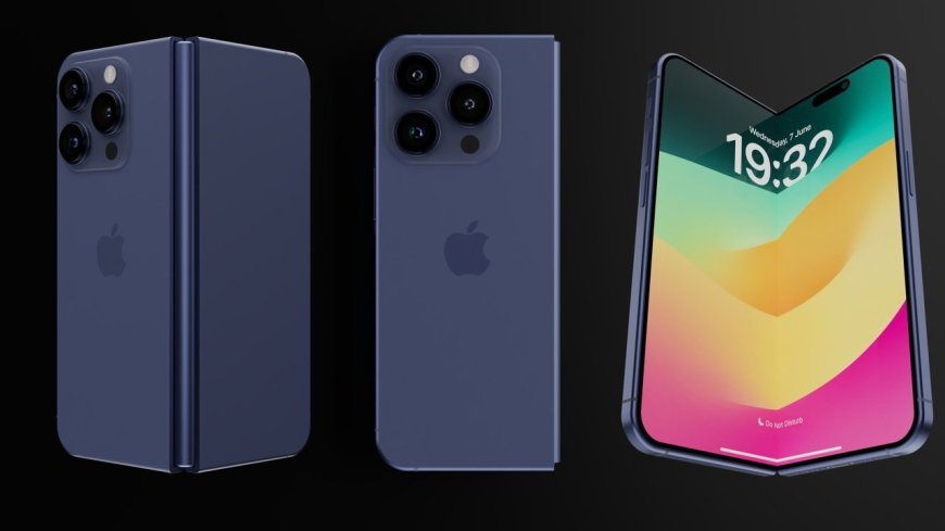 苹果折叠 iPhone 渲染图再曝:5.5/7.8 英寸屏幕、4.8/9.5mm 厚,售价恐超 2000 美元