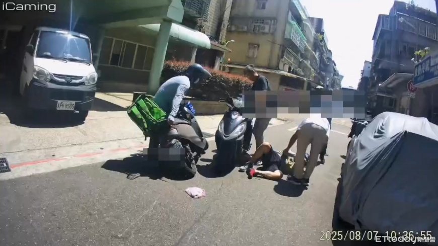 保大警追逃逸移工！正義哥載中隊長圍捕摔車　驚險過程曝