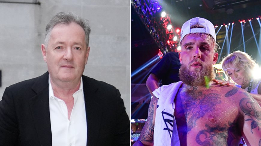 Piers Morgan 'clarifies' sentiment on Jake Paul's 'staged' fights amid legal threats