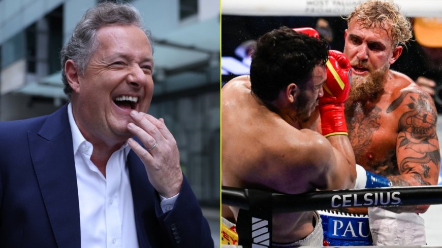 ‘Kiss the ring’ – Jake Paul mocks Piers Morgan as broadcaster forced into huge clarification