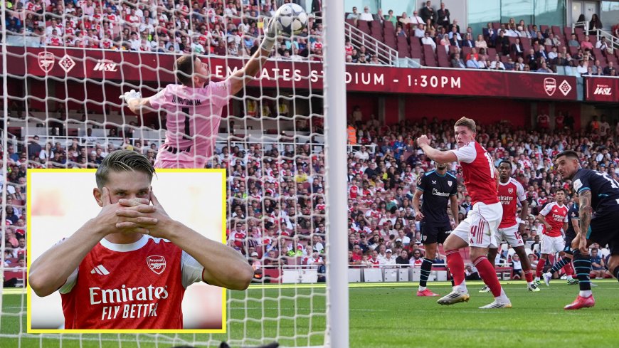 Viktor Gyokeres proves doubters wrong with brilliant opening goal for Arsenal as Gunners run riot to lift Emirates Cup