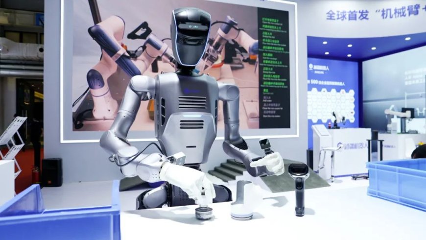 国内首款:越疆人形机器人 DOBOT Atom Ⅱ 亮相,毫米级操作,装爆米花、倒柠檬茶、做煲仔饭