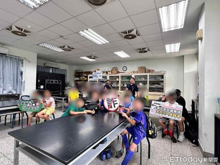 台東永樂警前進校園　夏令營傳遞暑期安全觀念
