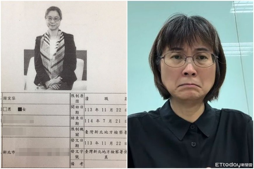 謝宜容開完庭神秘消失　「藏鏡人」助走公務通道！新北院：會處理