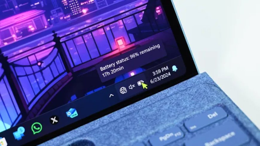 新增电池充电限制自定义功能,微软为骁龙版 Surface Pro 11 / Laptop 7 推送固件更新