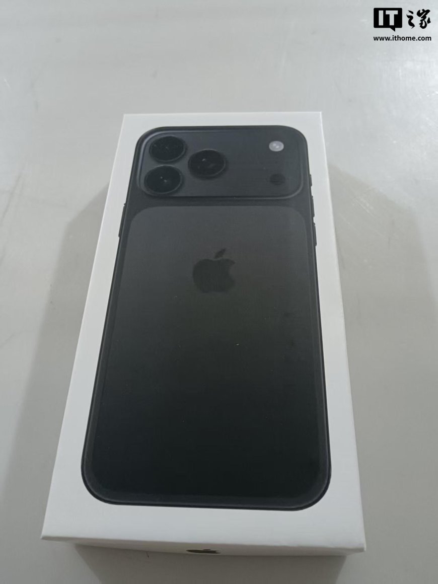 山寨 iPhone 17 Pro 现身:运行安卓系统,界面模仿苹果 iOS