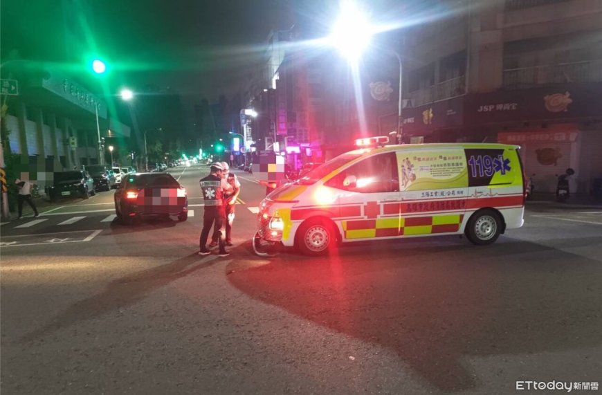路口不禮讓直撞救護車「害車頭受損」　高雄36歲駕駛慘了