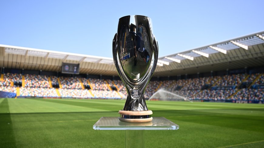 Where is the 2025 UEFA Super Cup being held? Tottenham face PSG in 25,000-seater stadium