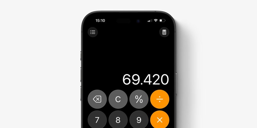 C / AC 清除键归来:苹果 iOS 26 修复 iPhone 用户最不满的计算器改动