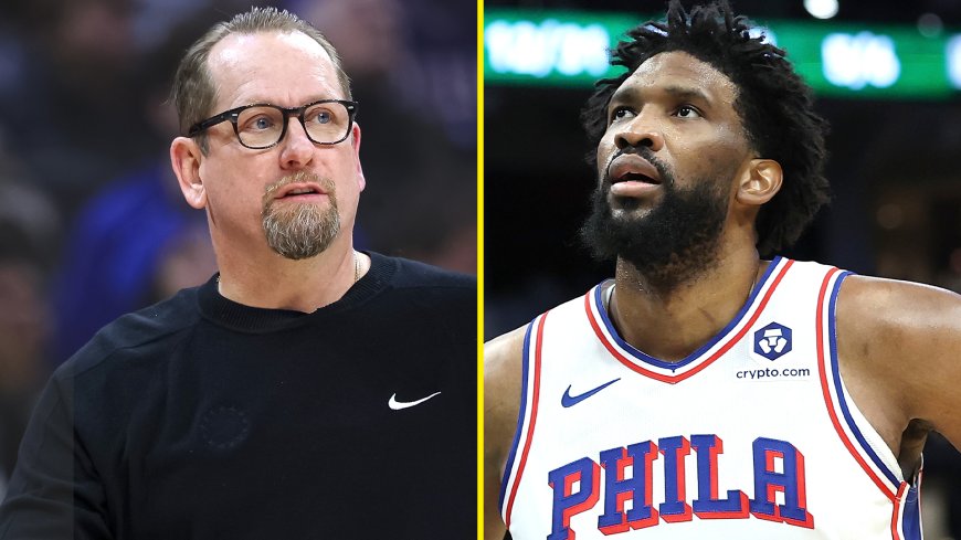 &#8216;Decisions to make&#8217; &#8211; Nick Nurse uncertain of Joel Embiid&#8217;s playing status as 76ers wait on $193m star&#8217;s injury progress