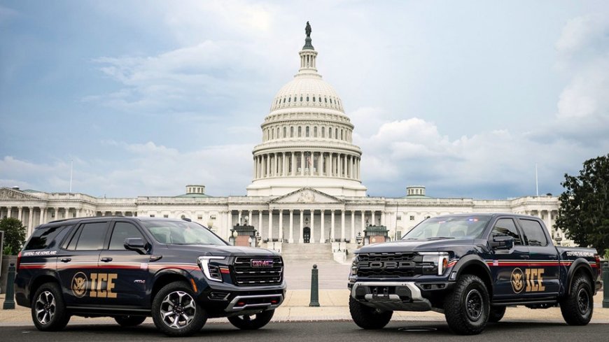 ‘Defend the Homeland’: DHS unveils striking new ICE fleet to boost recruitment, visibility