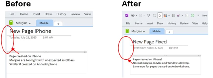 告别混乱：微软 OneNote 将跨平台统一页边距版式