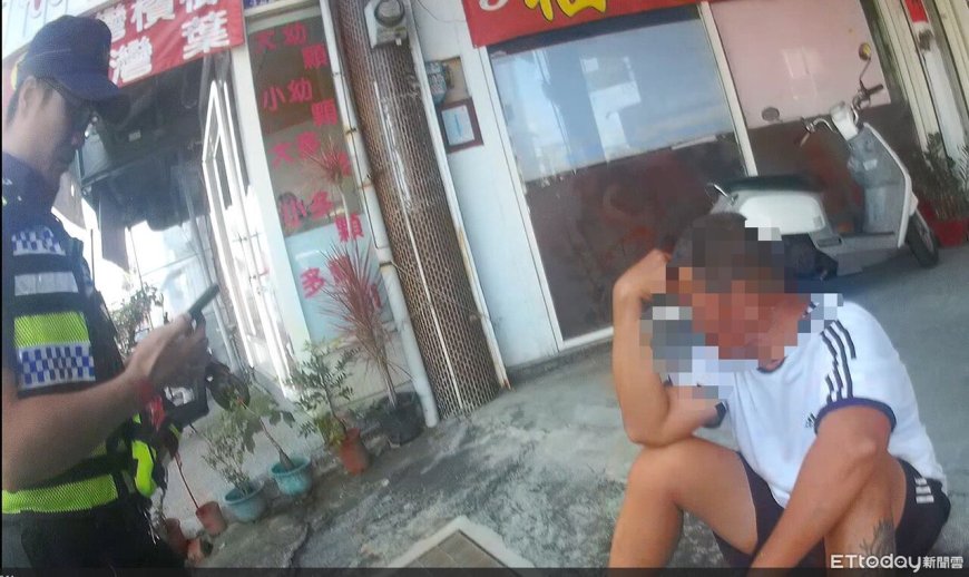 台中白目男「沒戴安全帽」一路逆騎險撞警車　竟是吸毒吸到茫