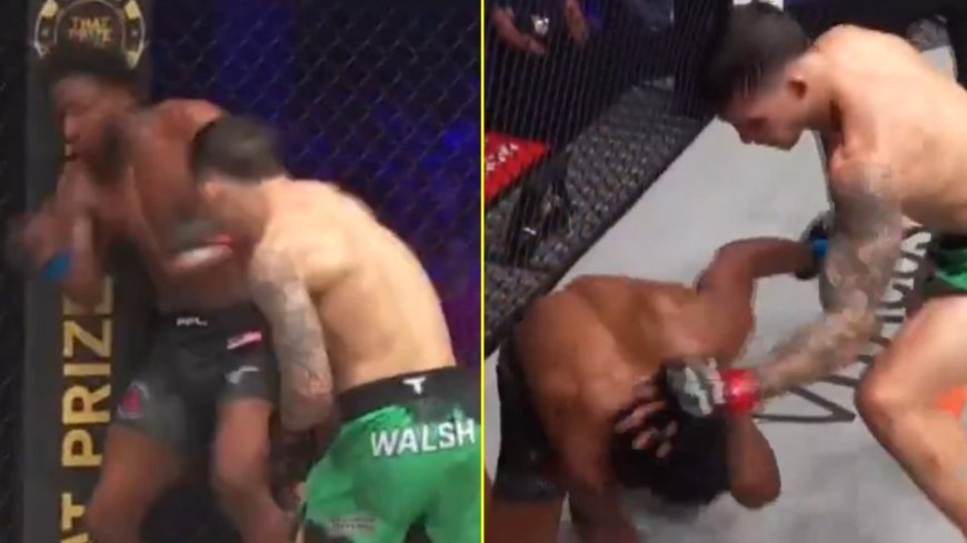 Muhammad Ali’s grandson flattens rival in stunning KO as he bounces back after losing undefeated record