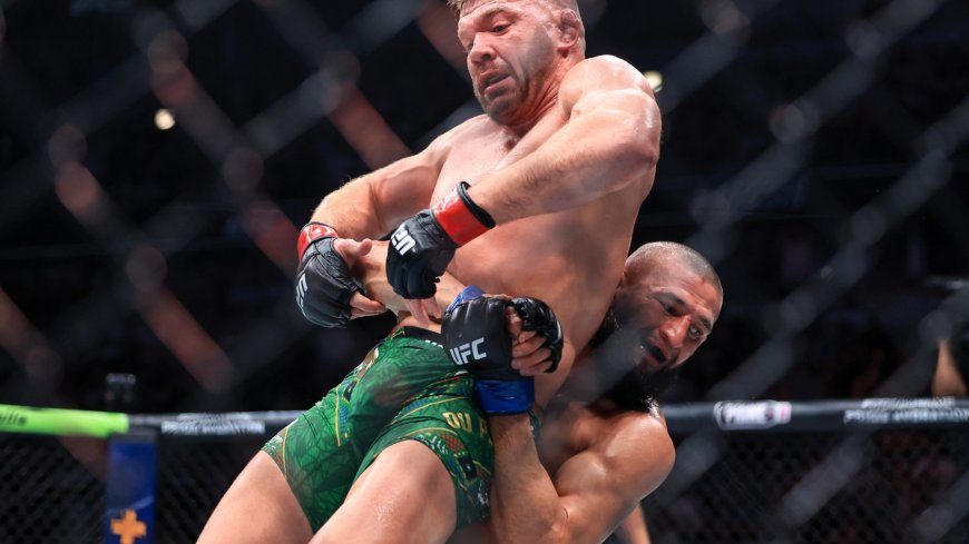 Khamzat Chimaev breaks stunning UFC record with dominant victory over Dricus Du Plessis