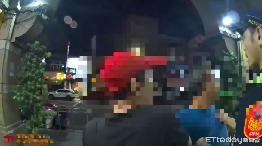 三重男酒醉騎樓鬧事　竟衝警車想開門！妨害公務遭壓制