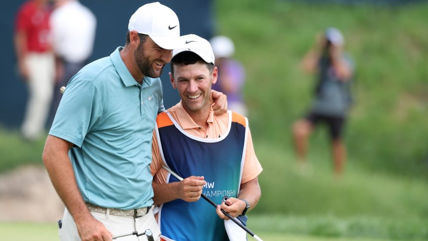 Scottie Scheffler&#8217;s stand-in caddie banks $360k as world No.1 stays on pace to eclipse stunning Tiger Woods record