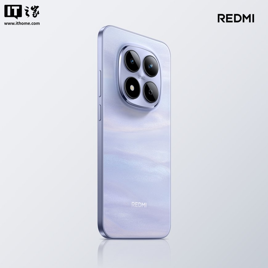 小米 REDMI Note 15 Pro 手机「云霞紫」配色亮相:Pro+ 同款耐用品质、直屏形态