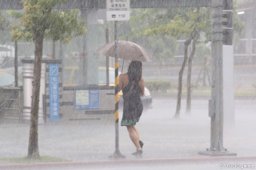 快訊／高雄市2區時雨量98毫米　列一級淹水警戒