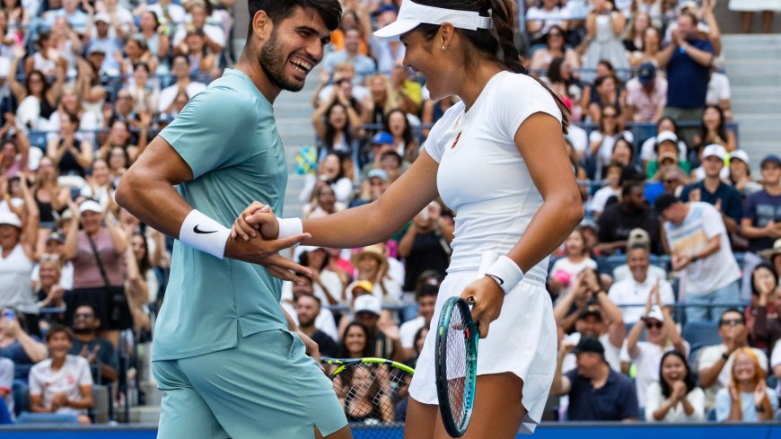 ‘Still waiting for those Spanish words’ – Emma Raducanu and Carlos Alcaraz exchange messages after US Open ‘fun’