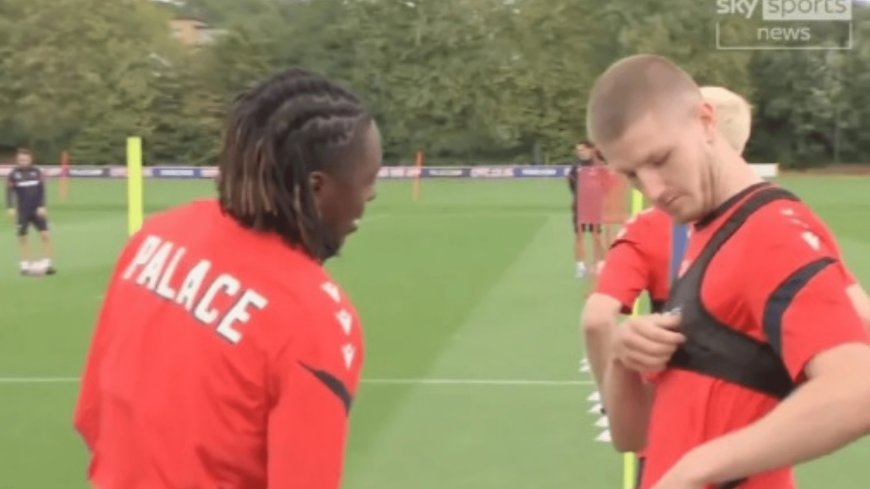 Adam Wharton appears to make Crystal Palace transfer stance clear in front of Eberechi Eze