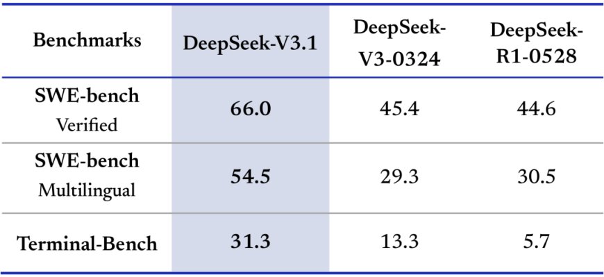 DeepSeek-V3.1 正式发布,官方详解迈向 AI Agent 时代的第一步