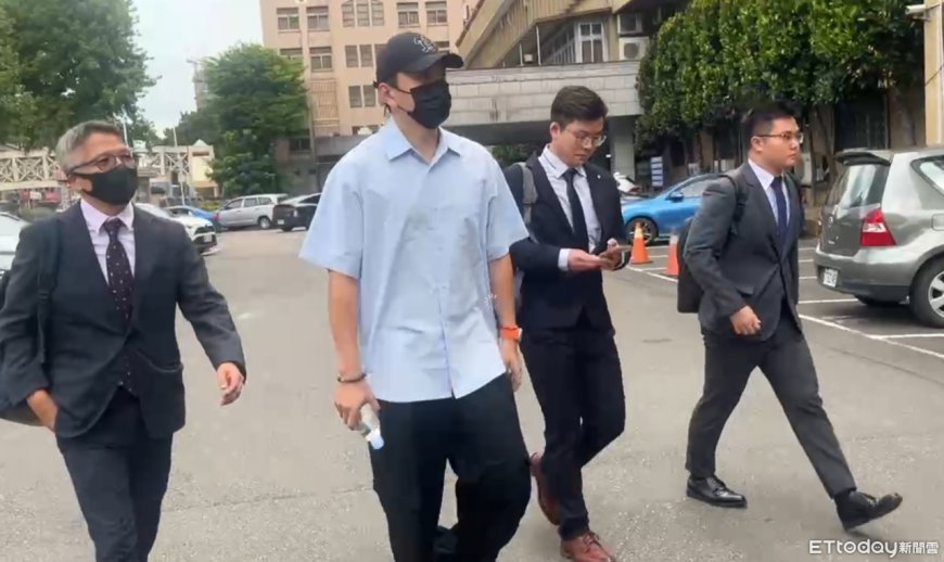 快訊／砸重金閃兵失敗！王大陸2度現身開庭　沉默不語進法院