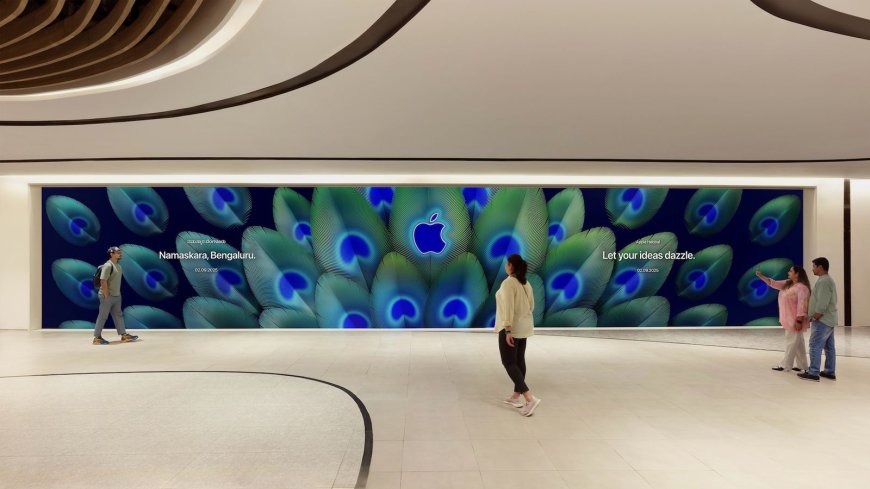 苹果宣布印度班加罗尔 Apple Store 新店 9 月 2 日开业,特别版壁纸公布