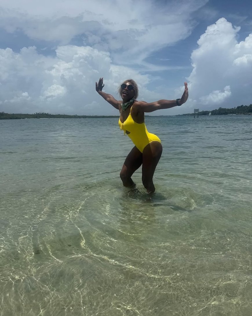 Serena Williams Shows Off Her Figure After Using a Weight Loss Drug