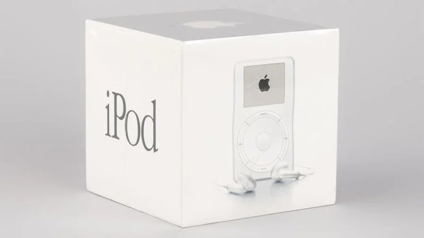 翻 100 倍:原装初代 iPod 拍卖拍出 40264 美元创历史新高,苹果 2001 年首发价 399 美元