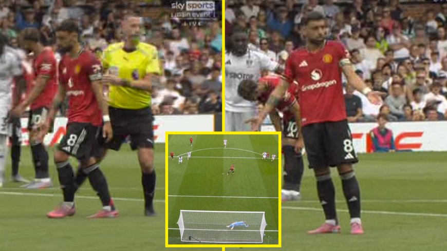 &#8216;I was upset&#8217; &#8211; Manchester United captain Bruno Fernandes wants apology from incident you may have missed